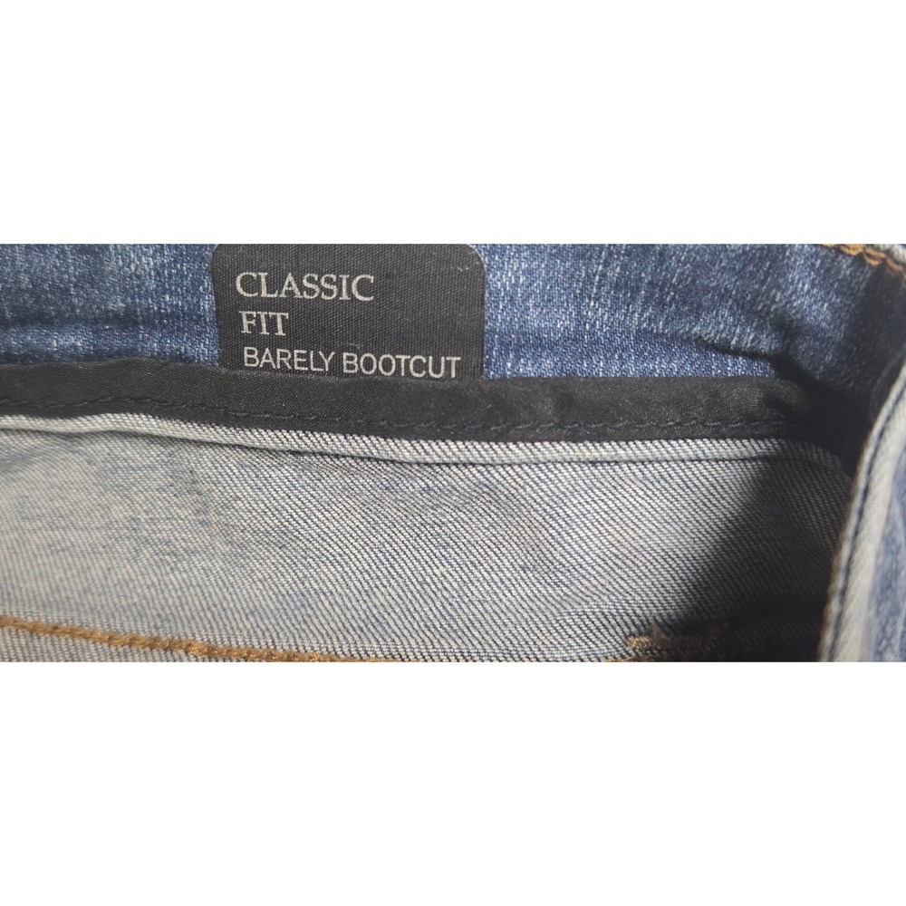 Lee Platinum Label Womens Medium Wash Straight Bootcut Denim Jeans 10 - Picture 4 of 5